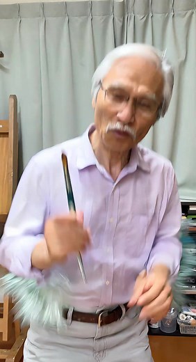 おじいちゃん先生の人魚デビュー動画