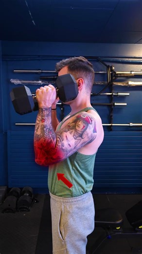 Stop Doing Hammer Curls Wrong! Fix This #fitness #biceps #armworkout