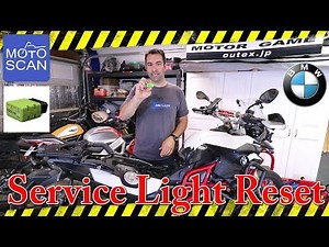 BMW F800GS Service light reset