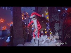 [4K] Full Haunted Mansion Holiday Edition Ride-through 2015 - Disneyland