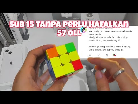 Beberapa Rumus OLL yang tidak perlu di hafalkan. Ada Alternatif Rumusnya. SUB 20 PASTI LEWAT