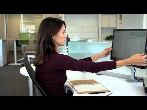 Humanscale M2 Monitor arm and M8