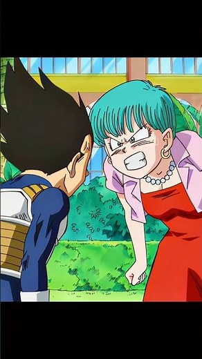 Vegeta blames Bulma for Trunks' behavior #dragonballz #dbz #dragonballsuper