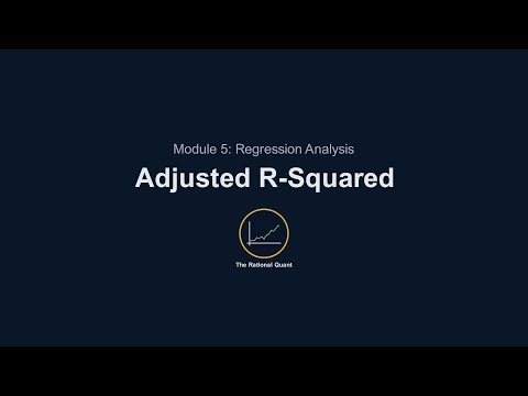 Quantitative Foundations for Finance - 5.74 - Adjusted R-Squared and When to Use It