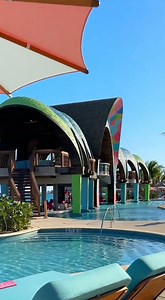 The party has arrived. 🕺 The all-new Party Cove is here, featuring the world's largest swim-up bar, live DJ's, and unforgettable memories for you and your entire crew. 📍Party Cove at Royal Beach Club Paradise Island in Nassau, Bahamas | Royal Caribbean Crown & Anchor Society