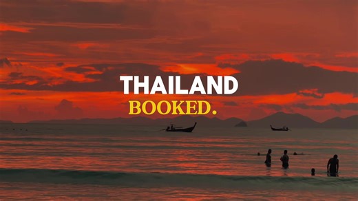 POV: You finally booked the Thailand trip #aestheticvlog #cinematicvlog #travelaesthetic #thailand #vlog