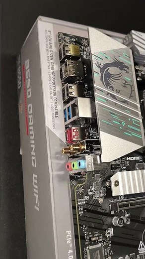 MSİ B550 GAMİNG WİFİ #msi #motherboard