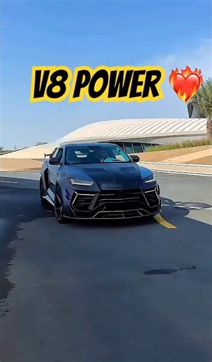 Modified Lamborghini Urus – Insane Rear View & Brutal Engine Sound! 🔥 #SupercarVibes