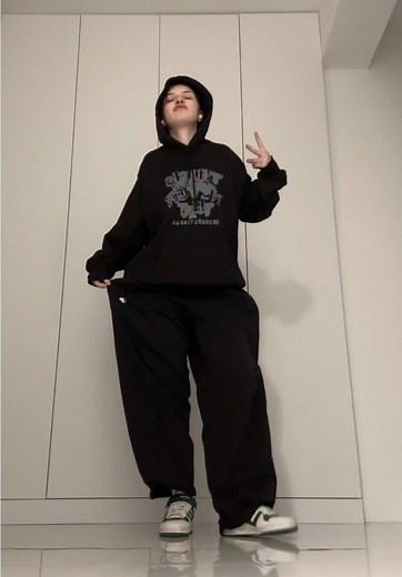 Dynamic Dance Routine in Minimalistic Setting