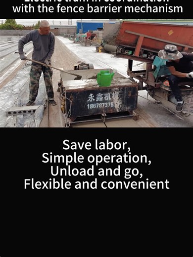 Building a fence used to be back-breaking work. 💪😓 Not anymore! With this electric rail cart, ONE person can handle heavy posts and panels with ease. It's like a remote-controlled helper on the job site! 👉 Follow for more smart tools that save time and your back! #Fencing #ConstructionTools #JobSiteHacks #LaborSaving #ElectricCart #ContractorLife