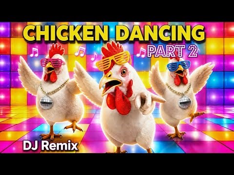 J. Geco - CHICKEN Dancing Part 2 (New Remix) Chicken Song & Rooster Dancing 2024 #djremix 