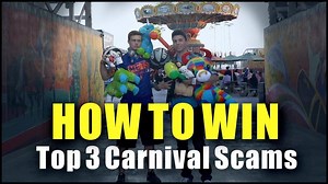 HOW TO WIN- Top 3 Carnival Game Scams | Mark Rober