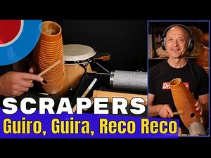 Three Scrapers / Guiro, Guira, Reco Reco