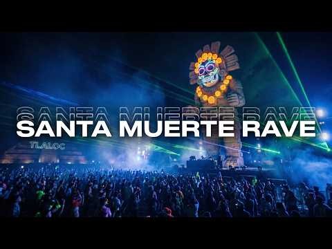 SANTA MUERTE RAVE 💀 Minimal Acid Techno Mix | Aztec Skull Festival