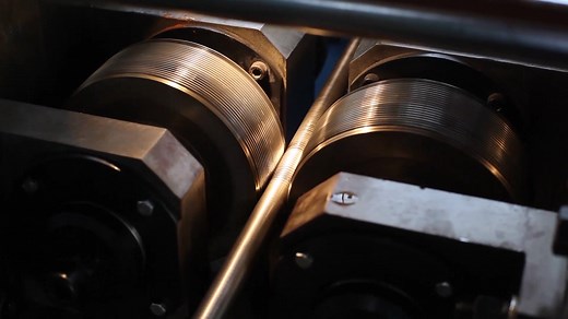 滚丝机操作视频