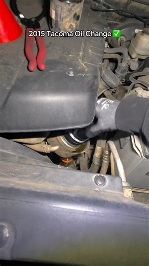 2015 Tacoma oil change