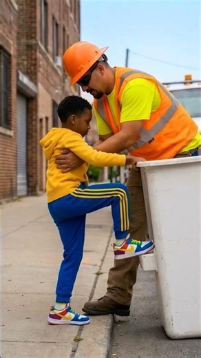 THE GUY BRIGHTENED THE KID'S DAY 🌈✨