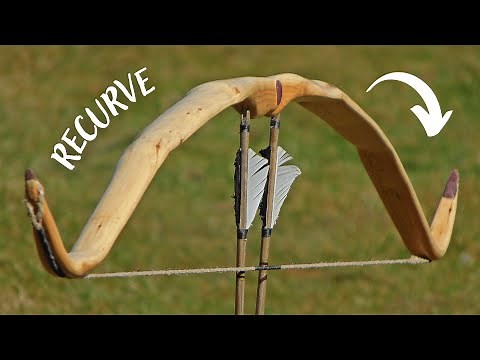 Building a Yew Recurve Bow in Silence