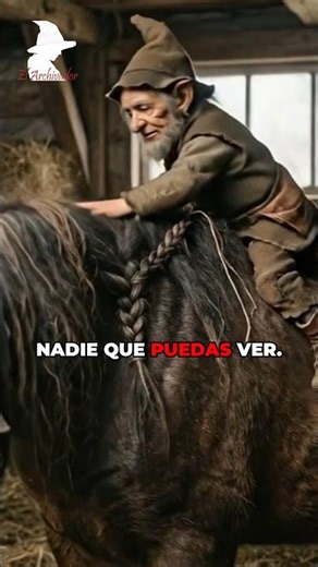 Los Nudos de Duende en caballos… ¿Señal de Algo Invisible? 👁️ #misterio #duendesreales