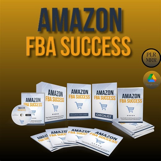 Amazon FBA Success Bundle | Course + Video Upgrade | Master Resell Rights | Passive Income & Online Business Digital Product - Etsy