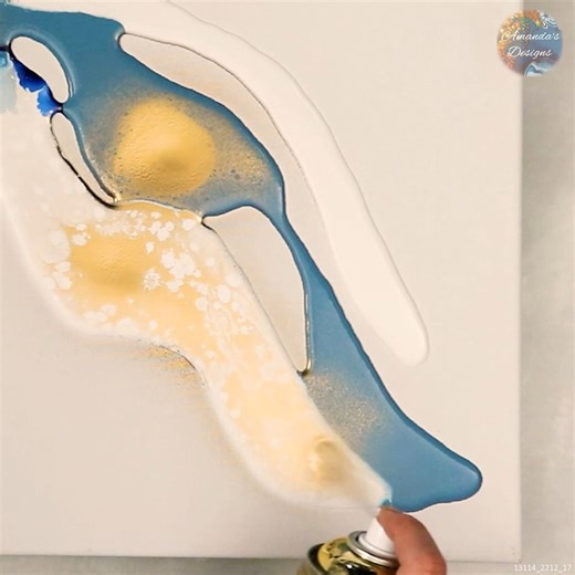 84K views · 1.8K reactions | Stunning and Simple Abstract Art | Amanda's Designs | Facebook