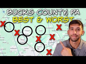 BEST and WORST Of The Towns In Bucks County, PA
