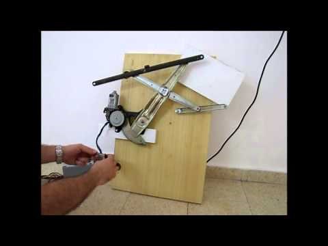 Electric Car Window ("Power window") Mechanism
