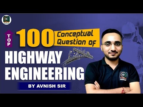 SSC JE 25|100 + conceptual question of HIGHWAY engineering||AVNISH SIR|EVEREXAM