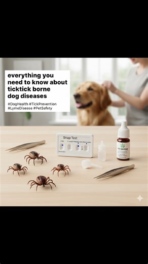 Everything You Need to Know About Tick-Borne Dog Diseases 🐕 (Expanded & Detailed!) ​Did you know a tiny tick bite can transmit serious diseases to your beloved canine companion? 😱 Ticks aren't just gross—they're tiny disease vectors, and understanding them is crucial for your pet's health! ​Here's an in-depth look at what you need to know to keep your dog safe and healthy! ​🚨 Tick Species and Disease Transmission Windows ​Different ticks carry different threats! The key to prevention is under