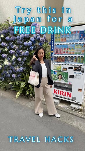 Type A Wanderers | Stephanie & Peter | Did you know you can get a FREE 🥤 DRINK from certain vending machines? These Slot Machine-style vending machines blend in with the rest …... | Instagram