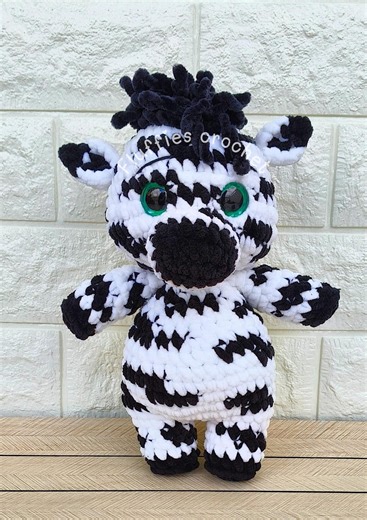 Zoe the Zebra Amigurumi Crochet Pattern - PDF FILE ONLY - Etsy