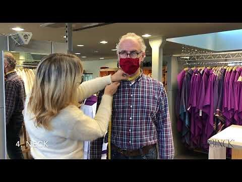 How to measure an alb or cassock