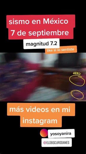 Temblor de Magnitud 7.2 en México - 7 de Septiembre 2021
