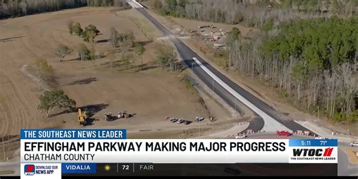 Effingham Parkway nears milestone as roundabouts, bridges take shape