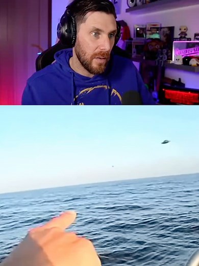 Incredible UFO Dives into Ocean in Military Encounter