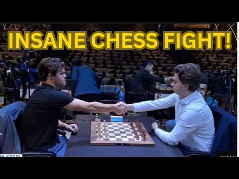 Magnus Carlsen vs Vincent Keymer | What a Crazy Chess Fight!!