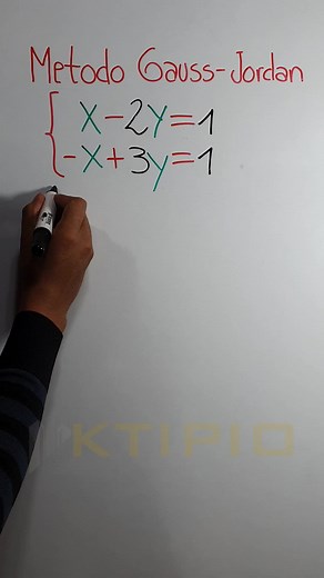 Gauss-Jordan Method for Solving 2x2 Linear Systems of Equations