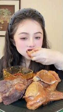 The reproductive organs of cows🐮🐮#mukbang#asmr#yummy#shorts