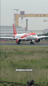 Airbus A320-214 lands at Belfast City Airport (BHD) : 22nd June 2026