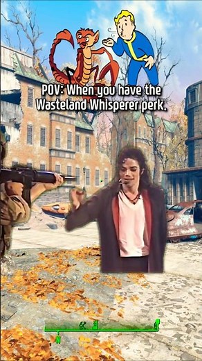 Fallout 4 Wasteland Whisperer be like
