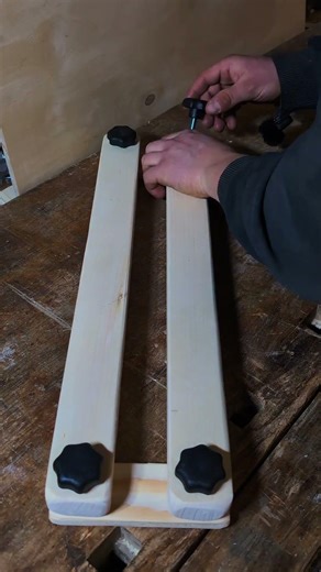 adjustable dado router jig #woodworking #diy #asmr #wood #classicwood