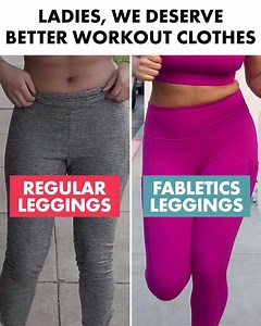 Hate see-through leggings? 🍑Thick, squat-proof fabric 💰2 leggings for $24 ❤️In sizes XXS-4X Hurry! Offer ends soon! | Fabletics