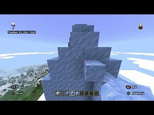 Building Elsa's Ice Palace #32 - Minecraft Frozen Elsa's Ice Castle Tutorial - The Ice Castle Forms