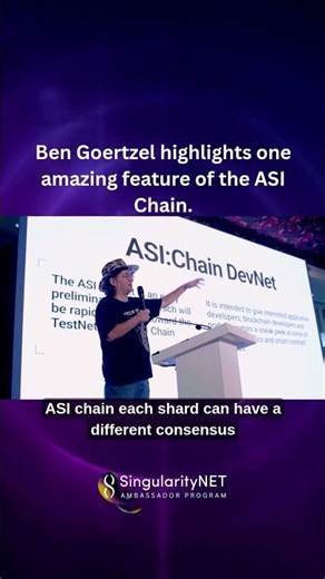 Ben Goertzel highlights one amazing feature of the ASI Chain