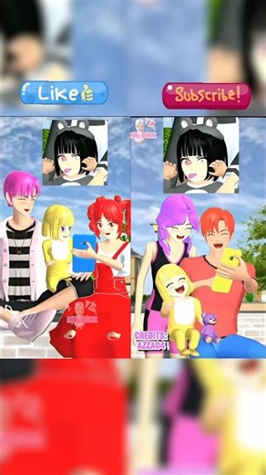 COMPILATION OF MAKKK #sakuraschoolsimulator #mobilegame #ytshorts #trendingshorts #shortsvideo