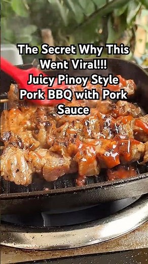 Viral — Juicy Pinoy Pork Barbecue Recipe | Filipino Street Food Style BBQ