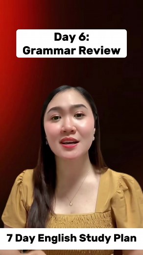 32K views · 1.5K reactions | 7 Day Study Plan: Day 6 - Grammar Review  #studyplan #grammar #review #practice #englishtips #learnfaster #tips #learnenglish #speakenglish #learnenglishwithteacheraubrey #aubreybermudez #teacheraubrey #reels #fbreels #reelsviral | Learn English with Teacher Aubrey | Facebook