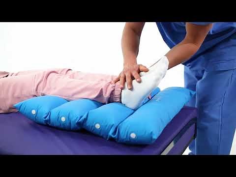 Almohadas y cojines de posicionamiento que ayudan al tratamiento y prevención de úlceras por presión