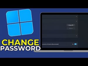 How To Change Password On Laptop & PC - Step by Step
