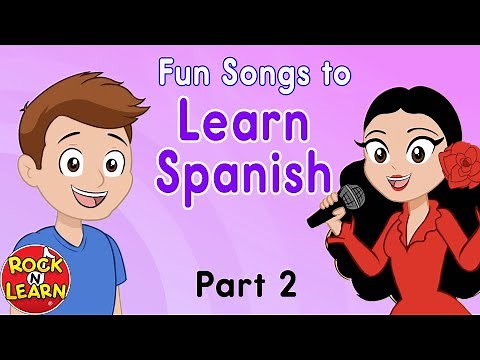Learn Spanish Part 2 - English to Spanish Songs - Easy and Fun